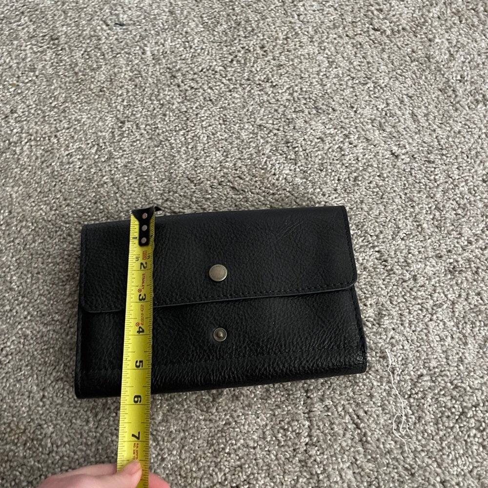 Portland Leather Black Wallet